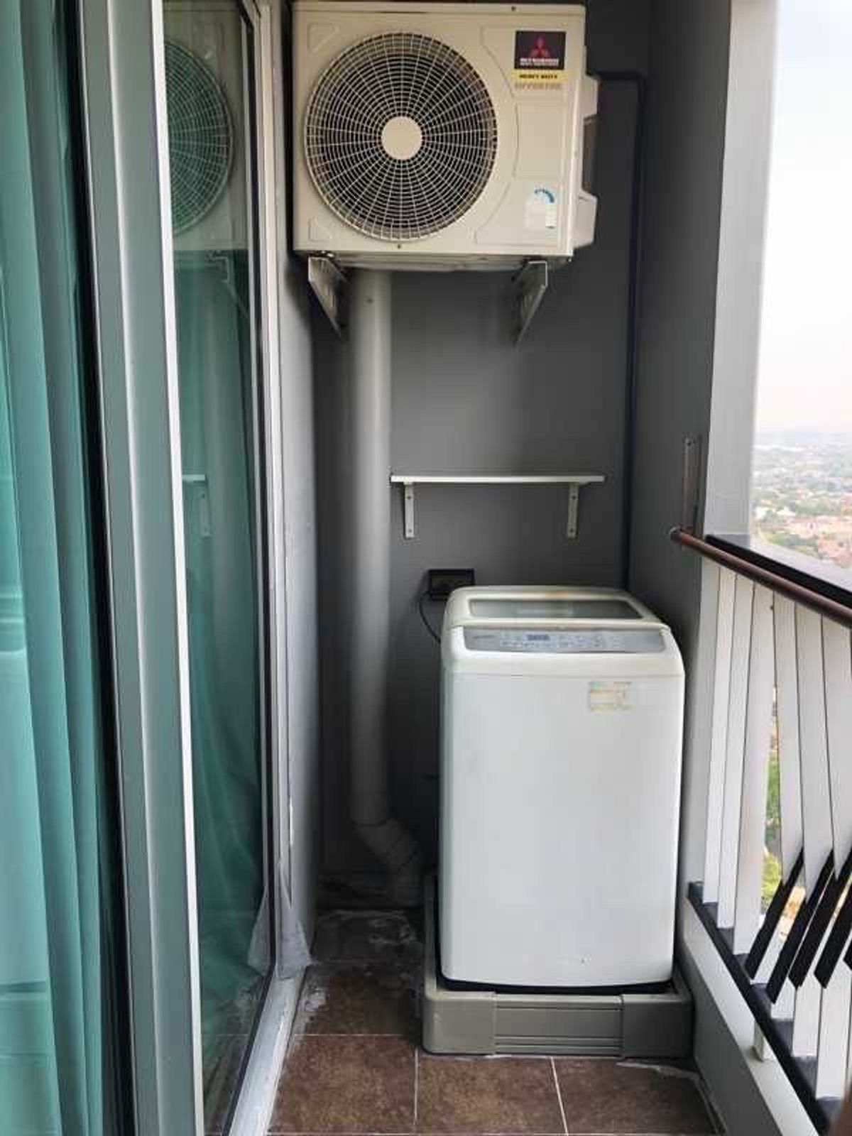 For RentCondoPattanakan, Srinakarin : For rent, Assikan Place Srinakarin, 30th floor, price 8,500 baht. Get reservations. 📌 Ready to stay.