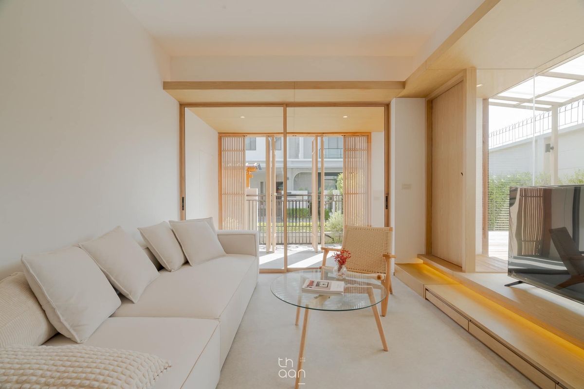 ขายบ้านบางนา แบริ่ง ลาซาล : บ้านเดี่ยวหลังมุมโซนบางนา ตกแต่งสวยสไตล์ญี่ปุ่น บางกอกบูเลอวาร์ด ศรีนครินทร์-บางนา 