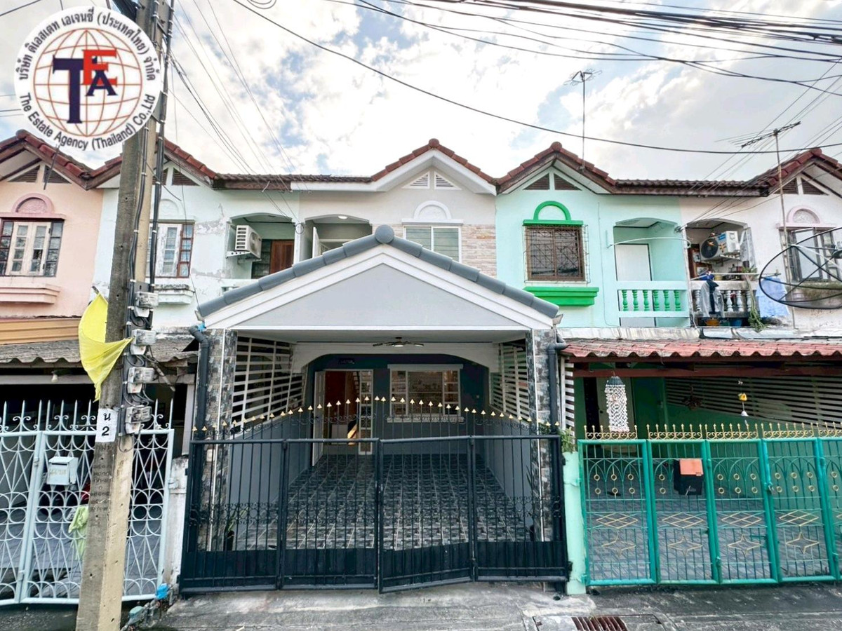 ขายทาวน์โฮมวิภาวดี ดอนเมือง หลักสี่ : ขายทาวน์เฮ้าส์ 2 ชั้น หมู่บ้านเทพประธาน วัดเวฬุวนาราม 12 ดอนเมือง สงประภา รถไฟฟ้าสายสีแดง ใกล้ทางด่วนศรีสมาน สีกัน วิภาวดี เลียบคลองประปา โรบินสันศรีสมาน ดิอเวนิว แจ้งวัฒนะ สนามบินดอนเมือง ฟิวเจอร์พาร์ครังสิต