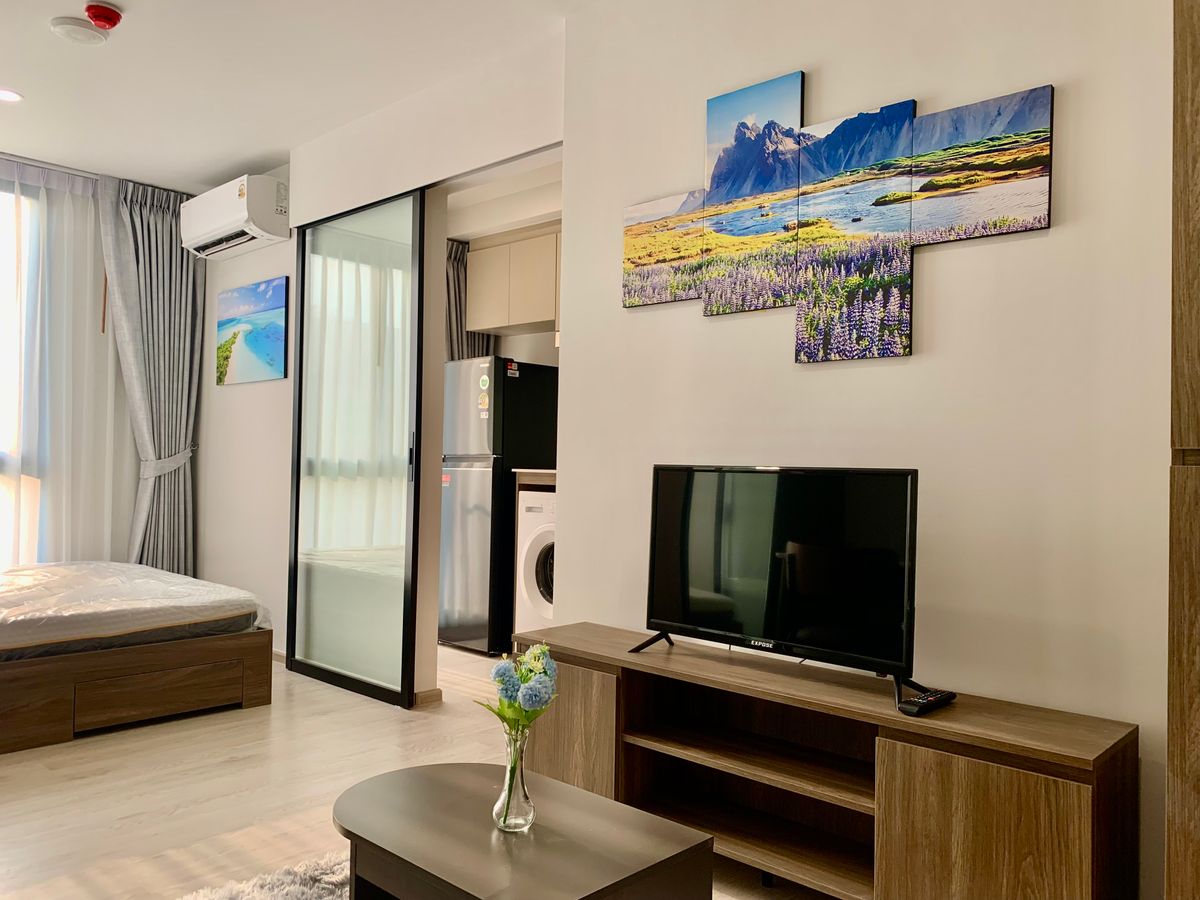 ให้เช่าคอนโดปทุมธานี รังสิต ธรรมศาสตร์ : 🔥ให้เช่าด่วน🔥 คอนโด Nue Core khu khot| นิวคอร์ คูคต เฟอร์ครบ พร้อมเข้าอยู่