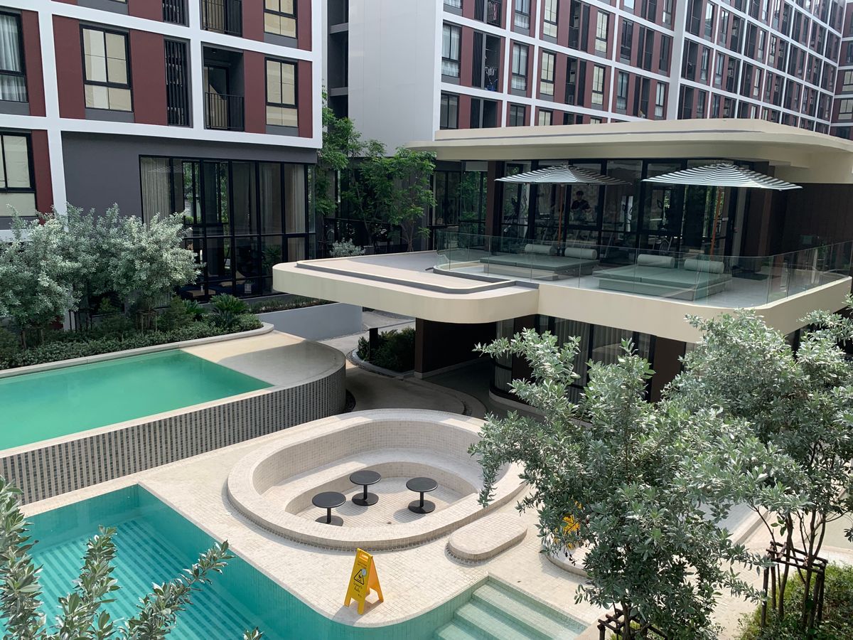 ให้เช่าคอนโดปทุมธานี รังสิต ธรรมศาสตร์ : 🔥ให้เช่าด่วน🔥 คอนโด Nue Core khu khot| นิวคอร์ คูคต เฟอร์ครบ พร้อมเข้าอยู่