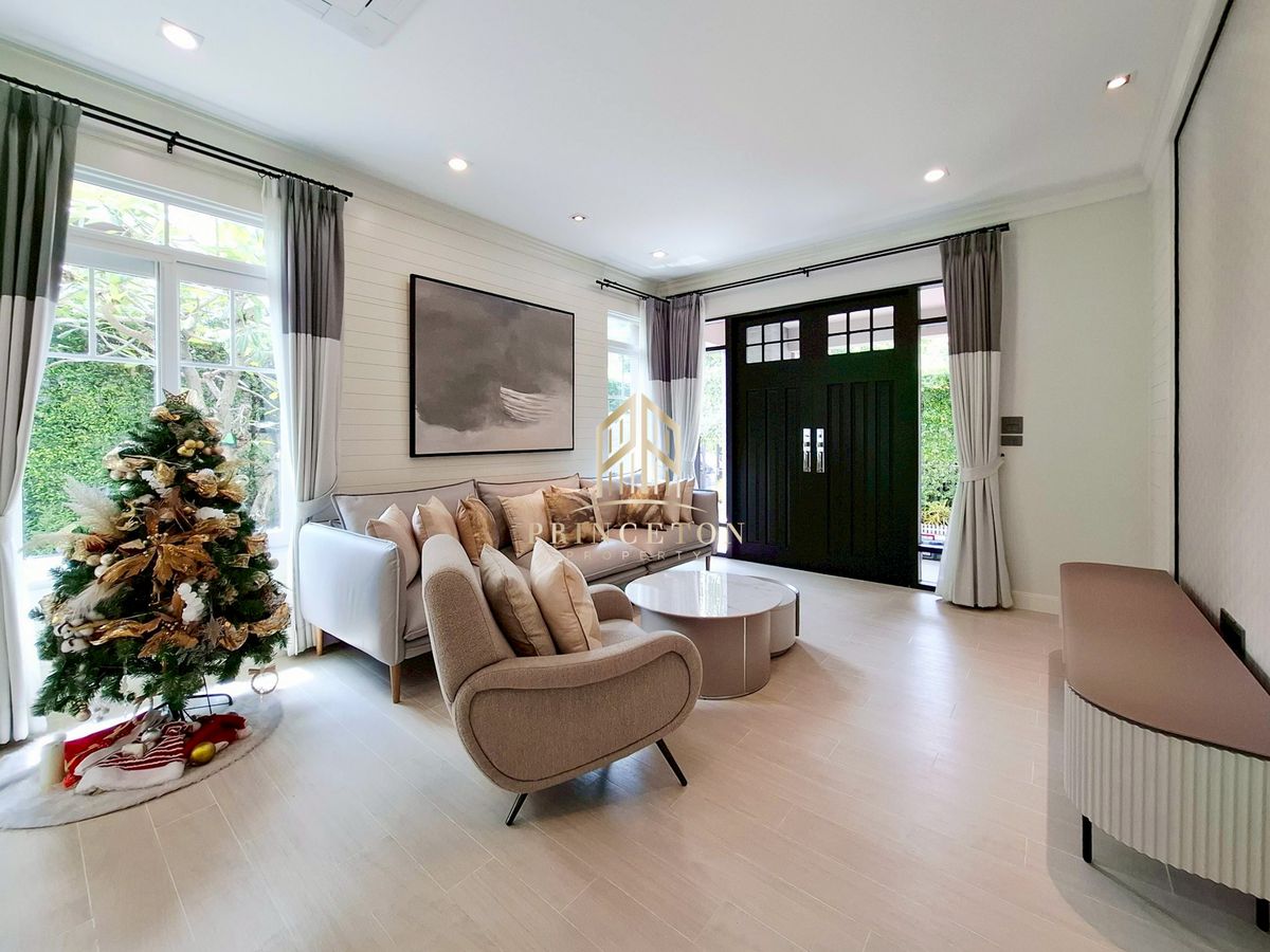 For RentHouseBangna, Bearing, Lasalle : Luxury House For Rent Nantawan Bangna KM.7 📞092-4252445