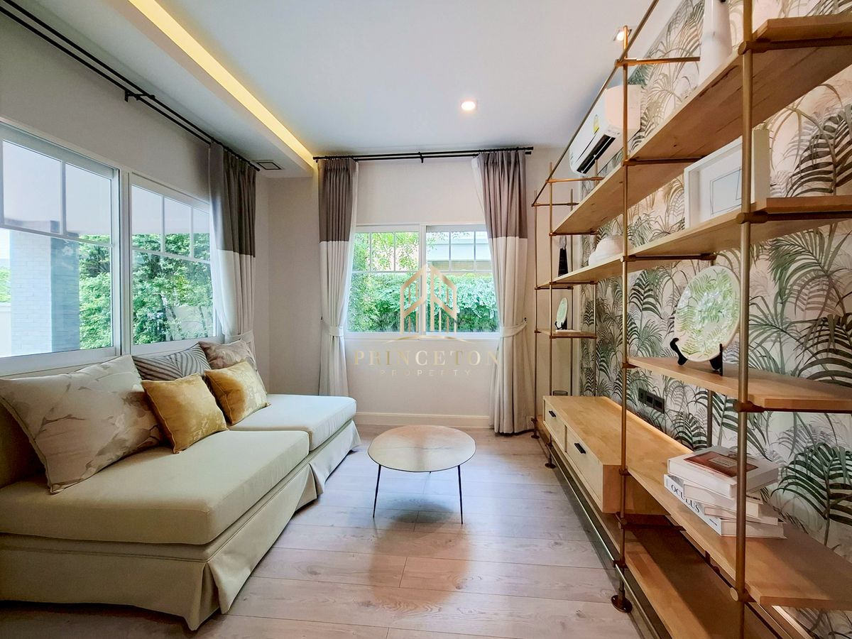 For RentHouseBangna, Bearing, Lasalle : Luxury House For Rent Nantawan Bangna KM.7 📞092-4252445