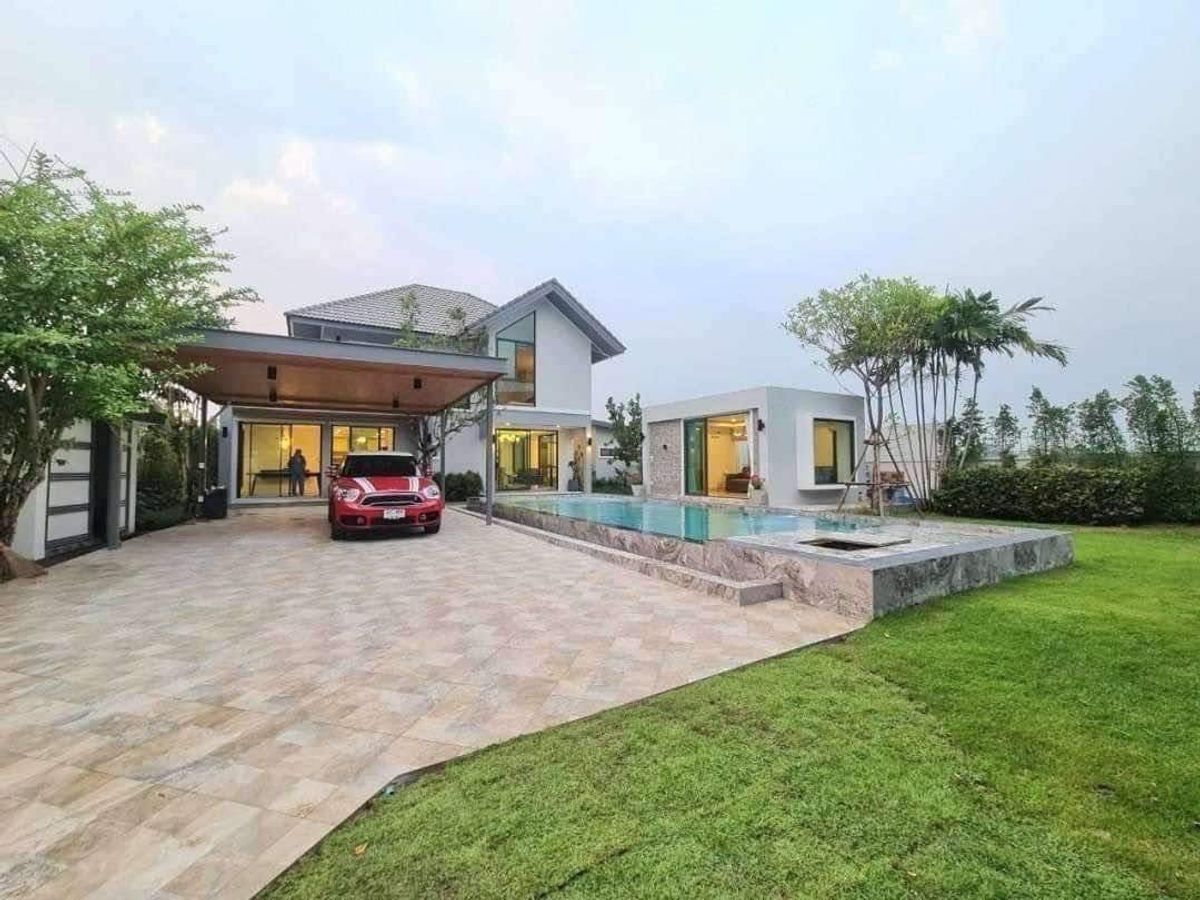 For RentHouseChiang Mai : 泳池别墅出租 5 卧 6 浴 Pool Villa for RENT 5BED 6 Bath for rent Pool Villa 5 bed