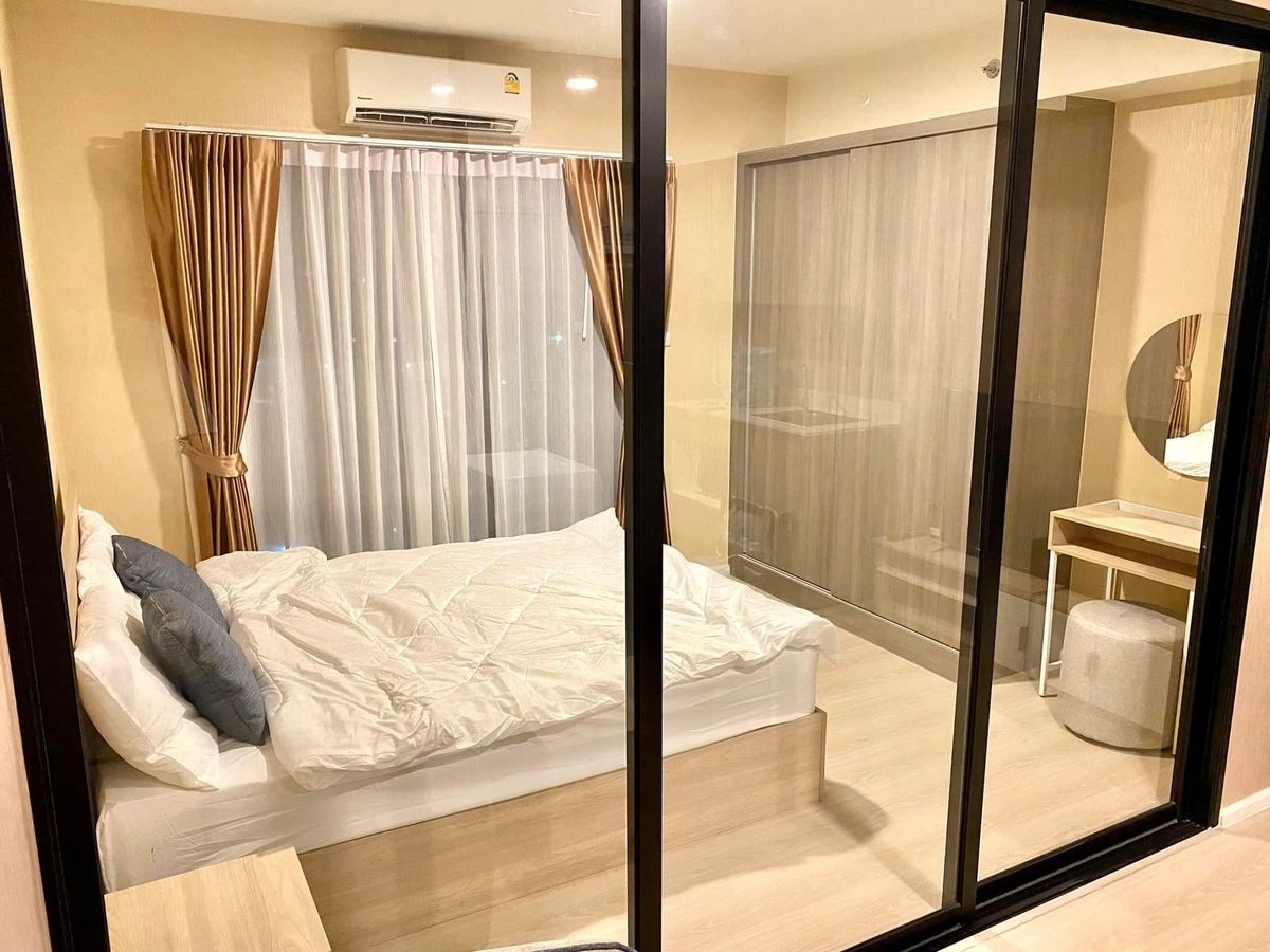 For RentCondoBangna, Bearing, Lasalle : For Rent 📢a Space Mega Bangna 🔥 Near Mega Bangna Ikea ✈️ 15 minutes to Suvarnabhumi Airport, Building A, Floor 12, 1 Bedroom, 29 sqm. #LV-MO1644