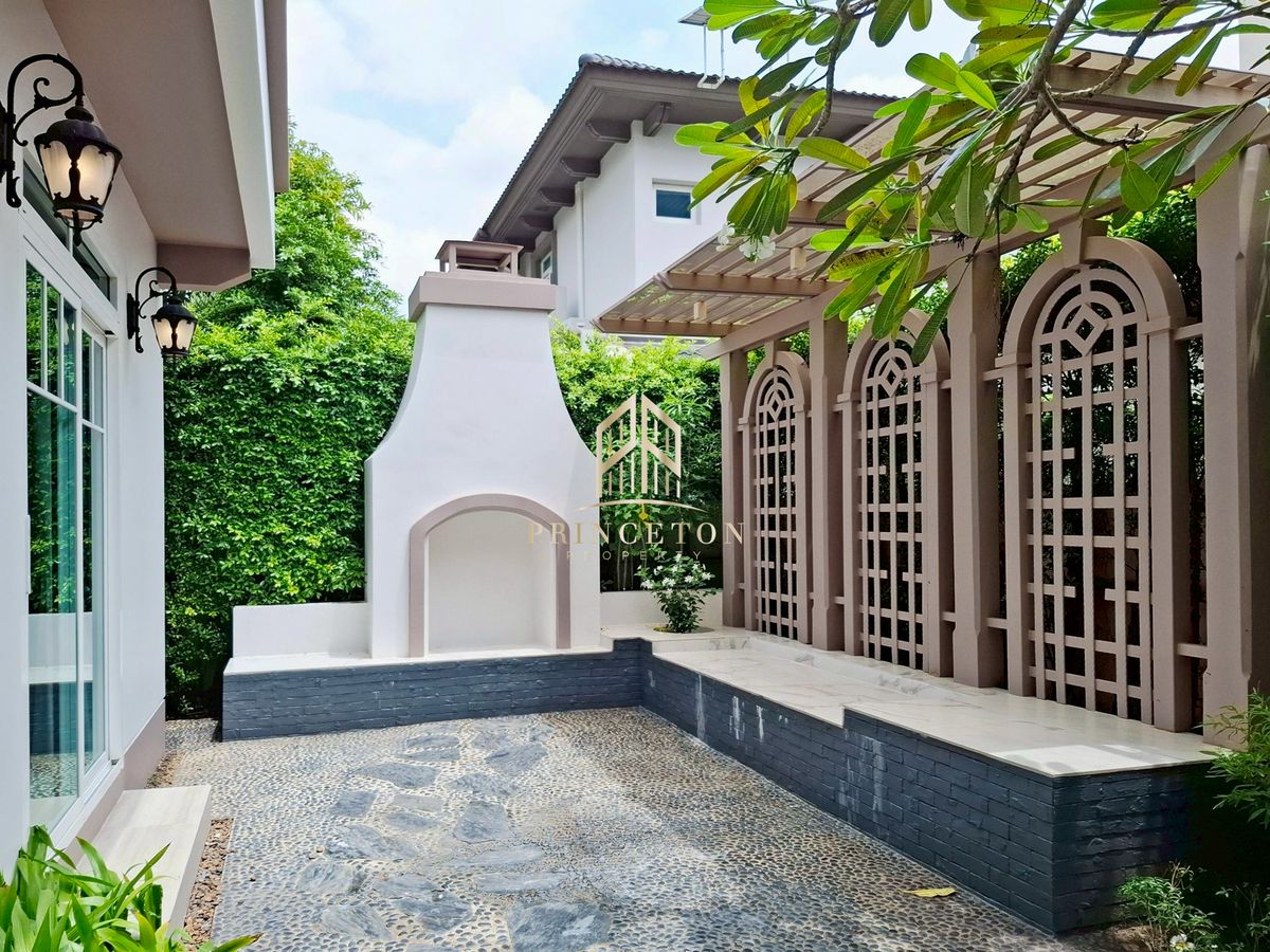 For RentHouseBangna, Bearing, Lasalle : Luxury House For Rent Nantawan Bangna KM.7 📞092-4252445