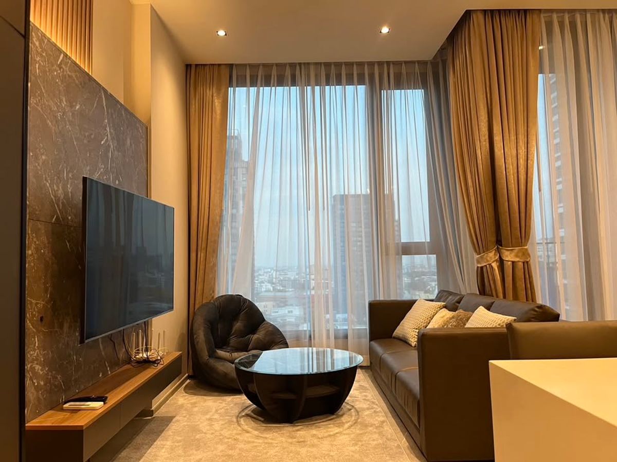 For RentCondoSukhumvit, Asoke, Thonglor : For Rent🔥Hyde Heritage Thonglor & gt; & gt; Near BTS, only 250 meters, on the main road, Thonglor, 1 bedroom, 14th floor, size 51 sq.m.
