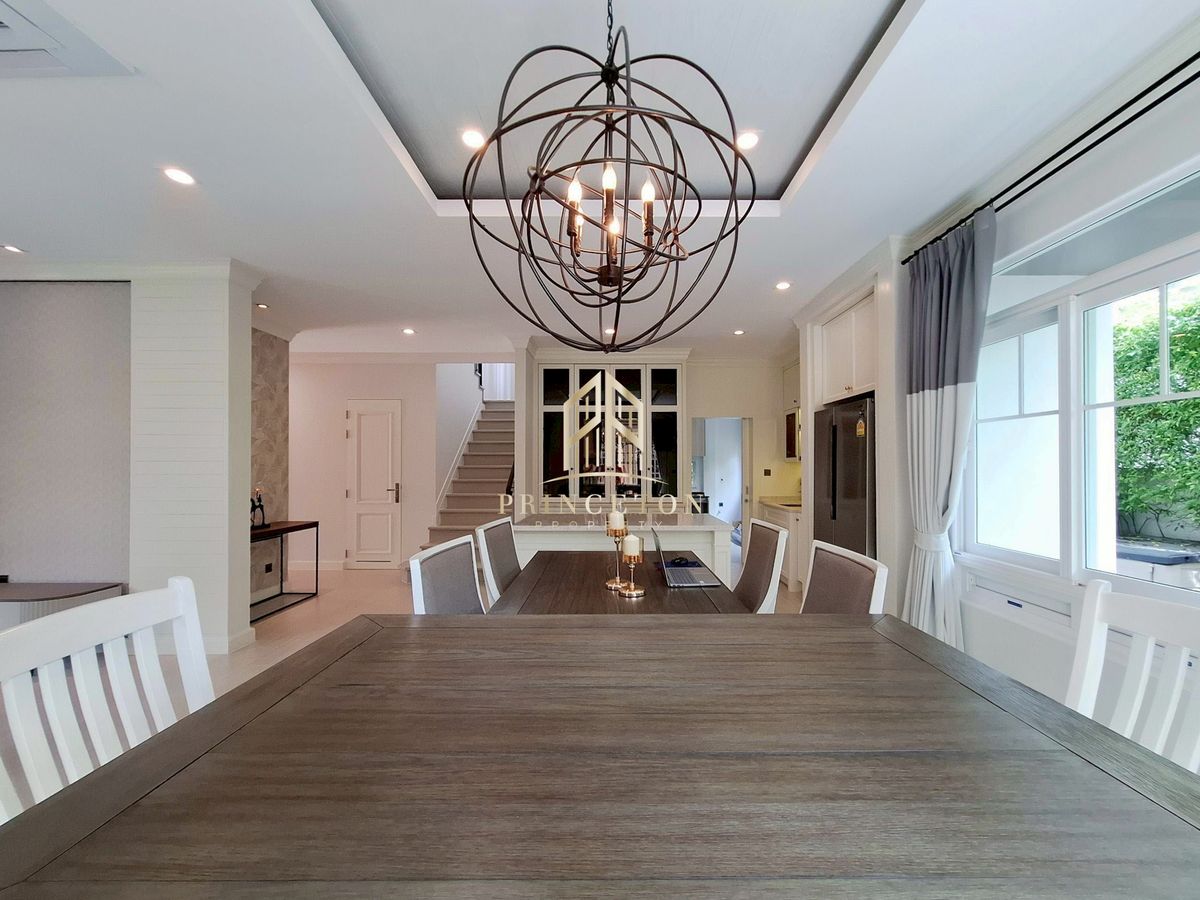 For RentHouseBangna, Bearing, Lasalle : Luxury House For Rent Nantawan Bangna KM.7 📞092-4252445