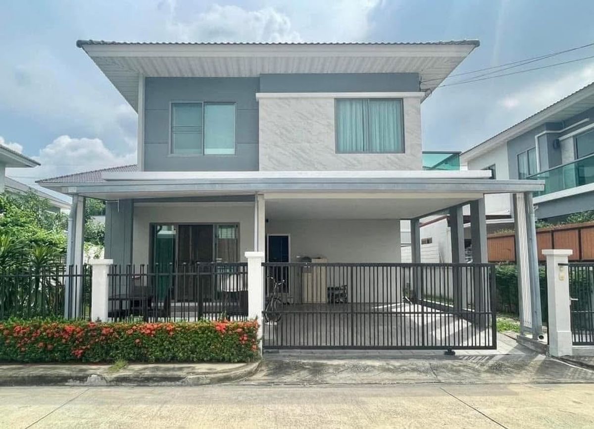 ขายบ้านลาดกระบัง สุวรรณภูมิ : ขายบ้านเดี่ยว 2 ชั้น Perfect Place สุขุมวิท 77-  สุวรรณภูมิ