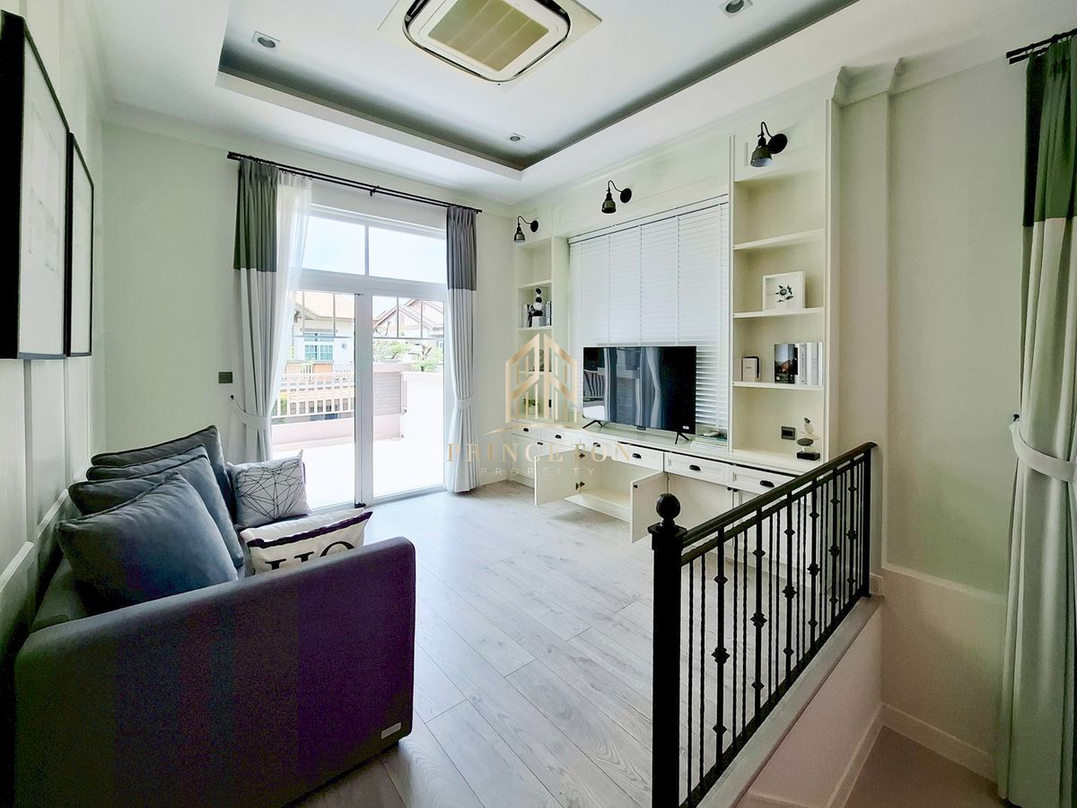 For RentHouseBangna, Bearing, Lasalle : Luxury House For Rent Nantawan Bangna KM.7 📞092-4252445