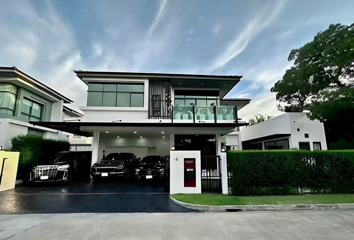 ให้เช่าบ้านพัฒนาการ ศรีนครินทร์ : ให้เช่า #บ้านเดี่ยว หมู่บ้านเศรษฐสิริ ศรีนครินทร์-พระราม9 #หลังมุม 📞066-165-9828 ถนนกรุงเทพกรีฑา ซอย7 แยก4 