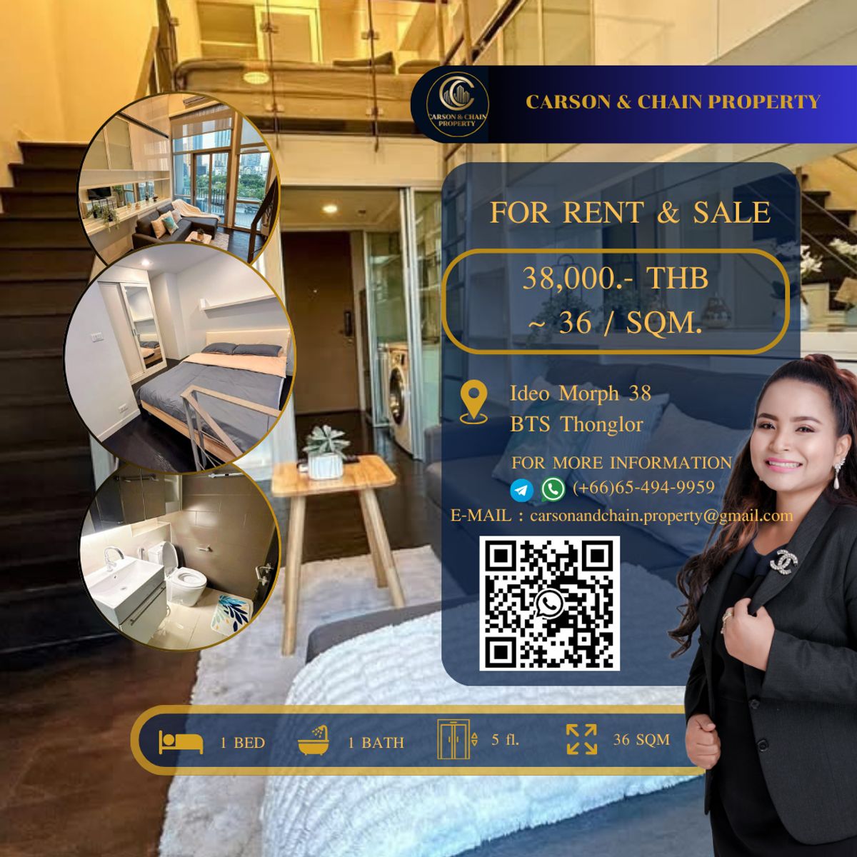 For RentCondoSukhumvit, Asoke, Thonglor : Ideo Morph 38