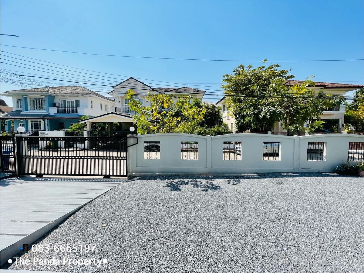 ขายบ้านบางนา แบริ่ง ลาซาล : 🔥มัณฑนา 2 ศรีนครินทร์ บ้านเดี่ยวรีโนเวทสวย