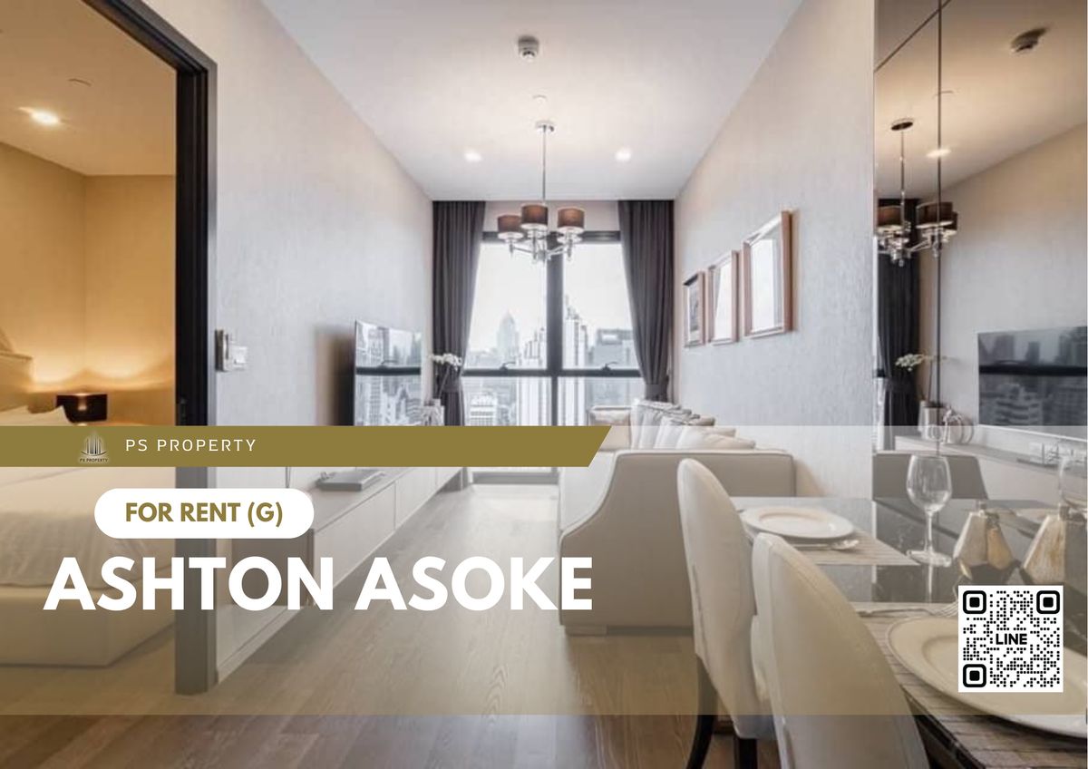 ให้เช่าคอนโดสุขุมวิท อโศก ทองหล่อ : ให้เช่า ✨ Ashton Asoke  ✨ ตกแต่งสวยครบพร้อมเฟอร์นิเจอร์ และ เครื่องใช้ไฟฟ้า ใกล้ BTS อโศก