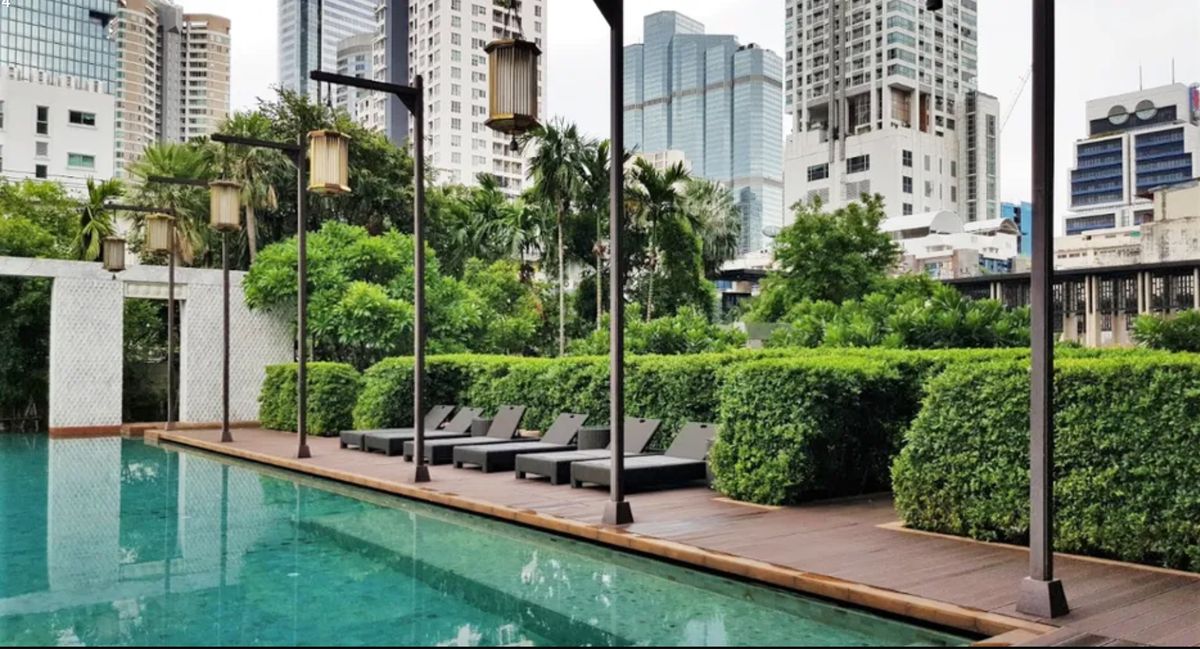 For SaleCondoSathorn, Narathiwat : ✨The Address Sathorn 12✨1 bedroom, 1 bathroom, size 46.56 sq m, near BTS St. Louis Tel.0982645161 