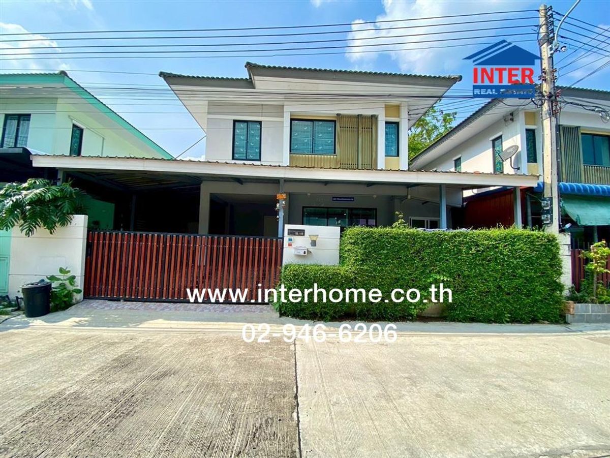 ขายบ้านปทุมธานี รังสิต ธรรมศาสตร์ : บ้านเดี่ยว 2 ชั้น 40 ตร.ว. หมู่บ้านพฤกษาวิลเลจ32 ดีไลท์ ดอนเมือง-โลคัลโรด ใกล้ฟิวเจอร์พาร์ค รังสิต ถนนรังสิต-ปทุมธานี ถนนกำแพงเพชร6 เมืองปทุมธานี ปทุมธานี