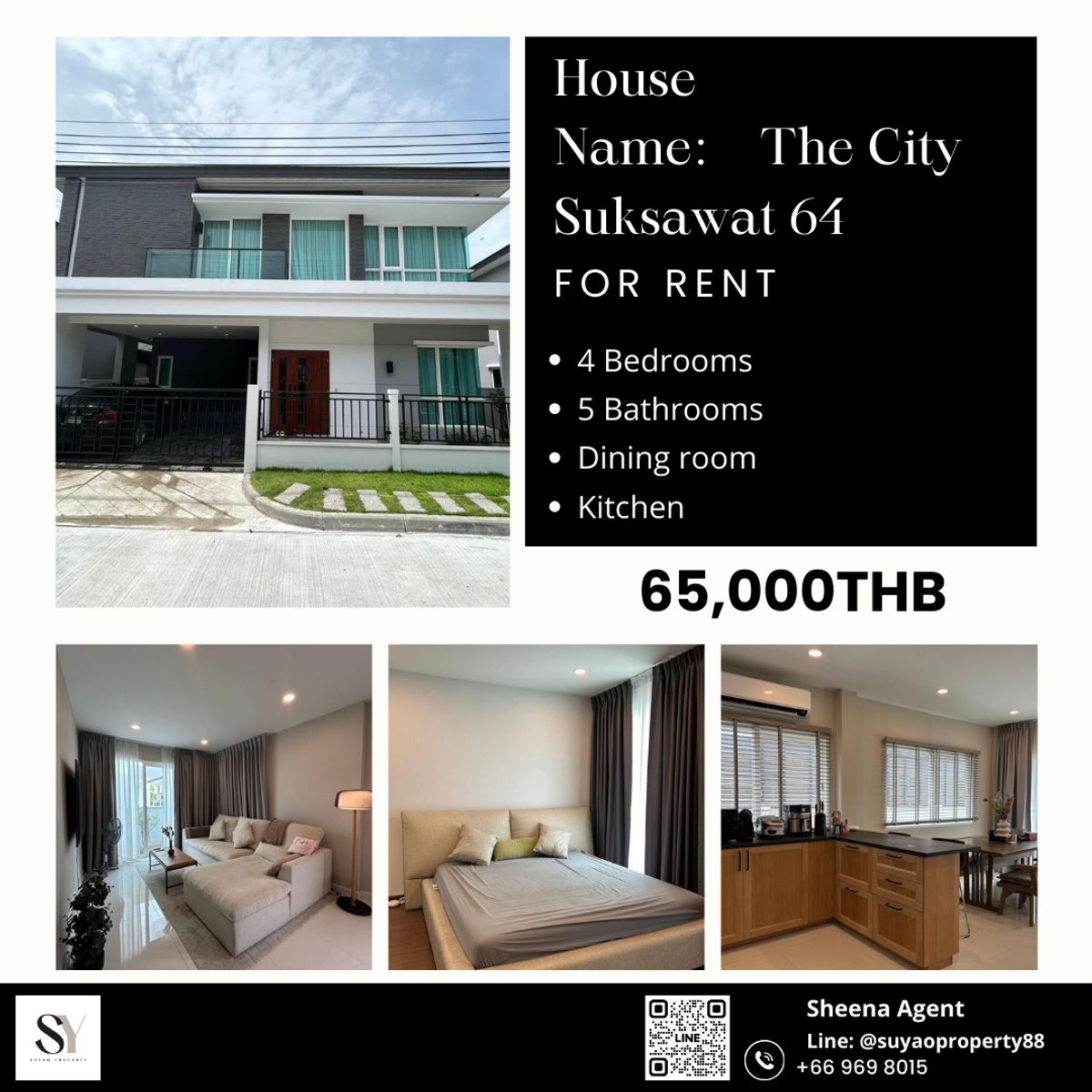 For RentHouseRathburana, Suksawat : The City Suksawat 64