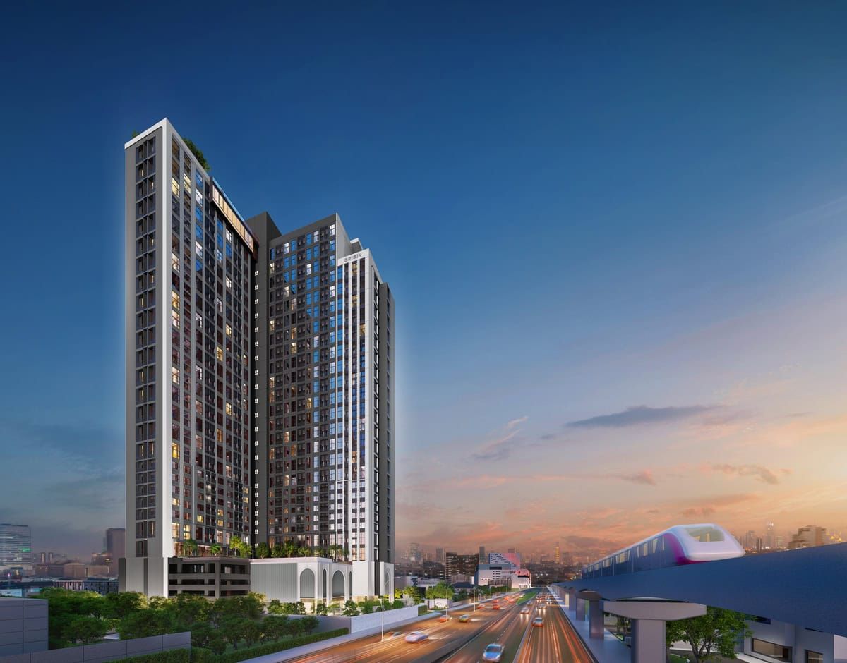 Sale DownCondoChaengwatana, Muangthong : (Selling lower than capital) Sell Origin Place Chaeng Watthana Condo Reservation, 15th floor, price 50,000 baht