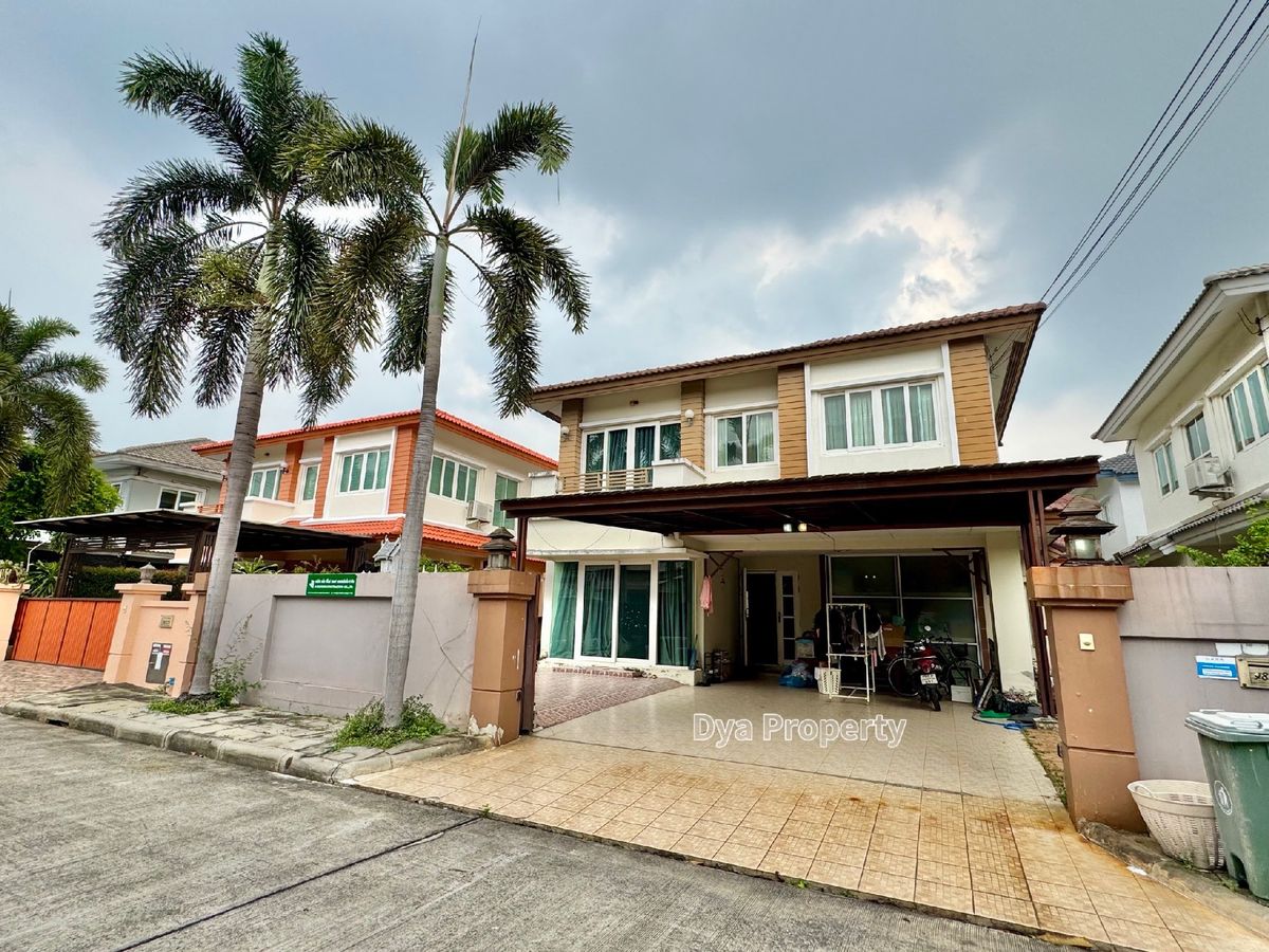 ขายบ้านนนทบุรี บางใหญ่ บางบัวทอง : ขายด่วน!!! บ้านเดี่ยว 4 นอน​ 54 ตรว. คาซ่าวิลล์ ราชพฤกษ์-รัตนาธิเบศร์2 โครงการติดถนน ส่วนกลางดี ร่มรื่นสะอาดน่าอยู่ ใกล้ MRT บางรักน้อย-ท่าอิฐ