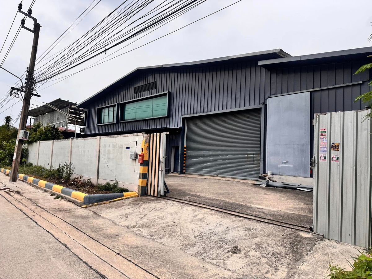 For RentWarehousePattanakan, Srinakarin : 🧡 For rent, warehouse-office, ready to use in Suan Luang Rama 9 area, Chalermprakiet 30, office equipment, ready to use S2501-398