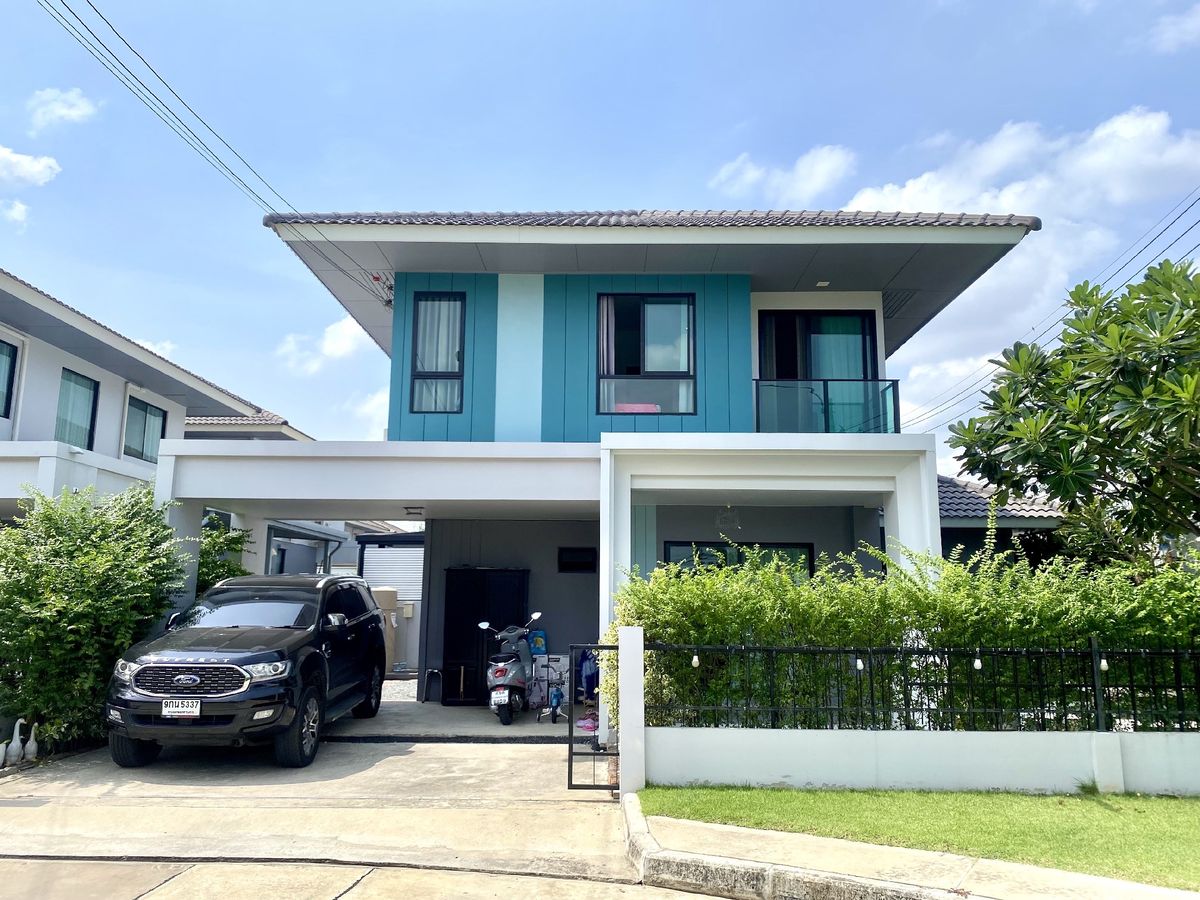 ขายบ้านนนทบุรี บางใหญ่ บางบัวทอง : ขายบ้านเดี่ยว ราคาดี หมู่บ้าน อณาสิริ (บางใหญ่) 