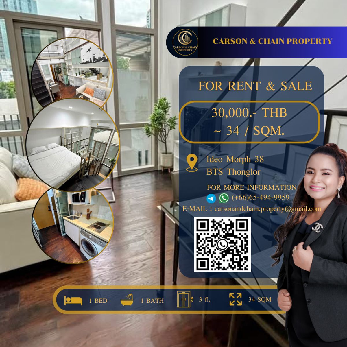 For RentCondoSukhumvit, Asoke, Thonglor : Ideo Morph 38