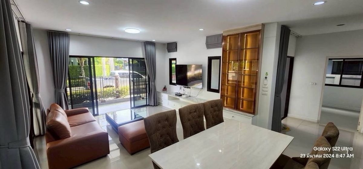 ให้เช่าบ้านลาดกระบัง สุวรรณภูมิ : 💥ForRent💥5Bed • Baan Lumpini Suan Luang Rama 9  🏡 Near Mega Bangna‼️ Ready to move in ‼️  Fully Furnished ✨