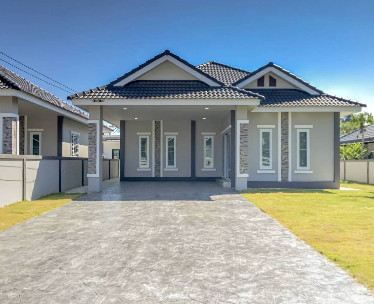 For SaleHouseChiang Mai : #Modern Luxury new houses designed to support quality life With high privacy