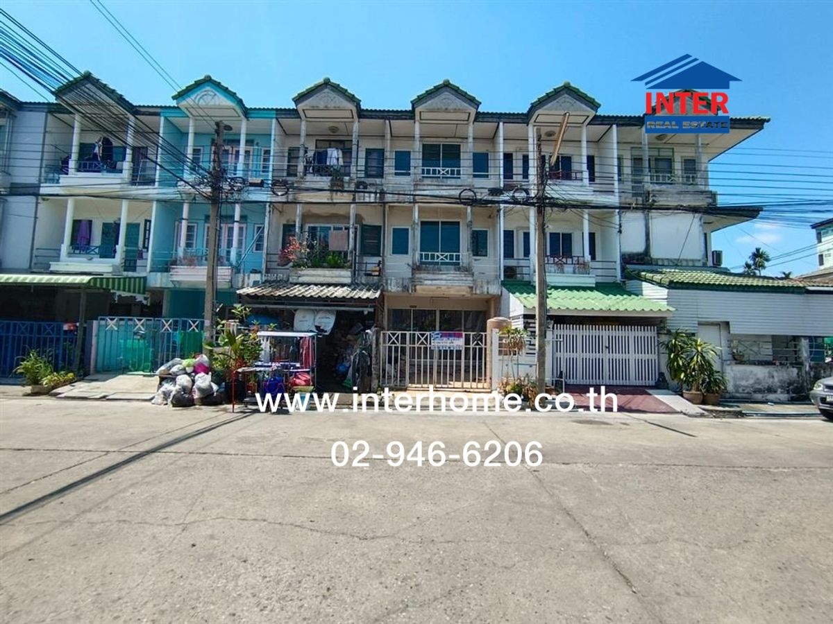 ขายทาวน์โฮมสมุทรปราการ สำโรง : ทาวน์เฮ้าส์ 3 ชั้น 19 ตร.ว. หมู่บ้านสุธาวี ซอยหมู่บ้านพรสว่าง ถนนเทพารักษ์ บางพลี สมุทรปราการ