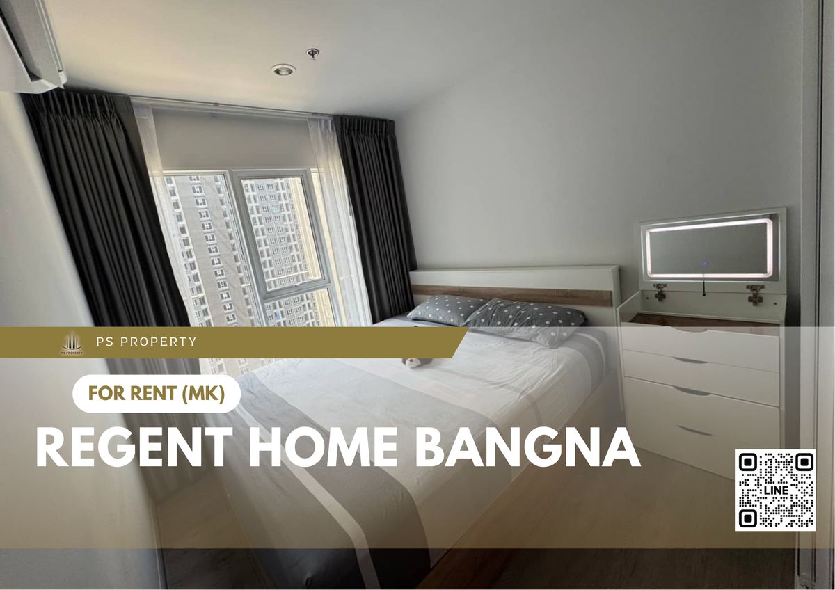 ให้เช่าคอนโดบางนา แบริ่ง ลาซาล : ให้เช่า 📍 Regent home bangna 📍 เฟอร์นิเจอร์ และ เครื่องใช้ไฟฟ้าครบ ใกล้ BTS บางนา