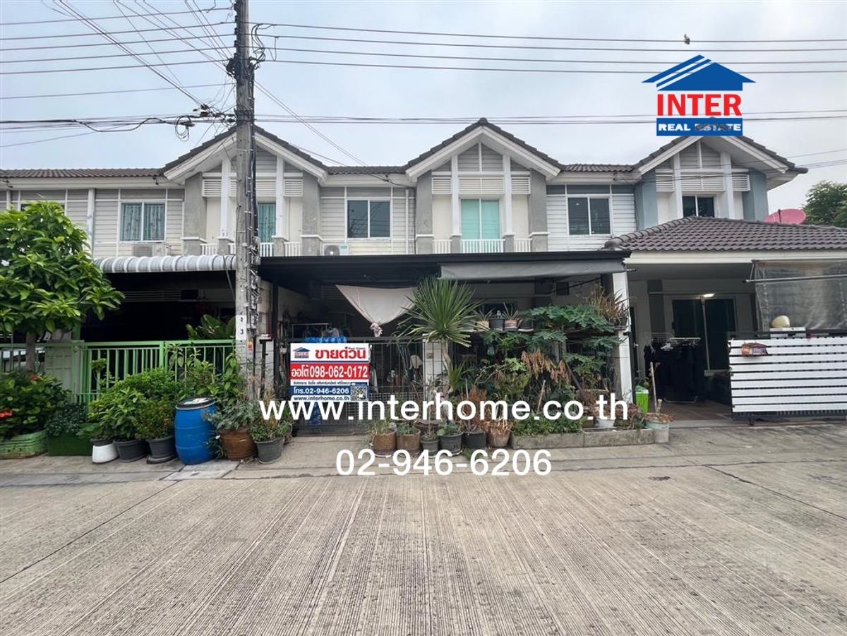 ขายทาวน์โฮมมีนบุรี-ร่มเกล้า : ทาวน์เฮ้าส์ 2 ชั้น 19 ตร.ว. หมู่บ้านพฤกษาวิลล์ 50/1 ซอยราษฎร์พัฒนา15 ถนนรามคำแหง ถนนราษฎร์พัฒนา เขตสะพานสูง กรุงเทพมหานคร