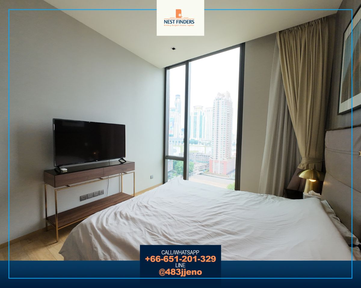 For RentCondoWitthayu, Chidlom, Langsuan, Ploenchit : For Rent: 28 Chidlom – Luxury 2-Bedroom Condo in Prime CBD Location