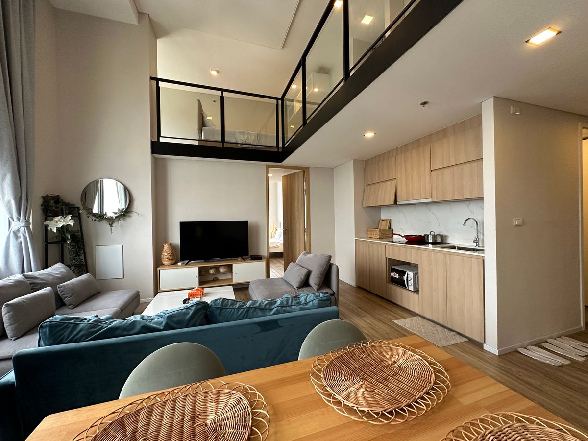 For RentCondoOnnut, Udomsuk : Siamese Sukhumvit 48, Duplex 2Beds 2Baths