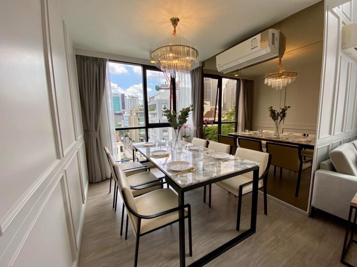 For RentCondoWitthayu, Chidlom, Langsuan, Ploenchit : ⚡ Do not miss Hot Low Rise✨Maestro 02 Pet Friendly/ Ready to Move !!