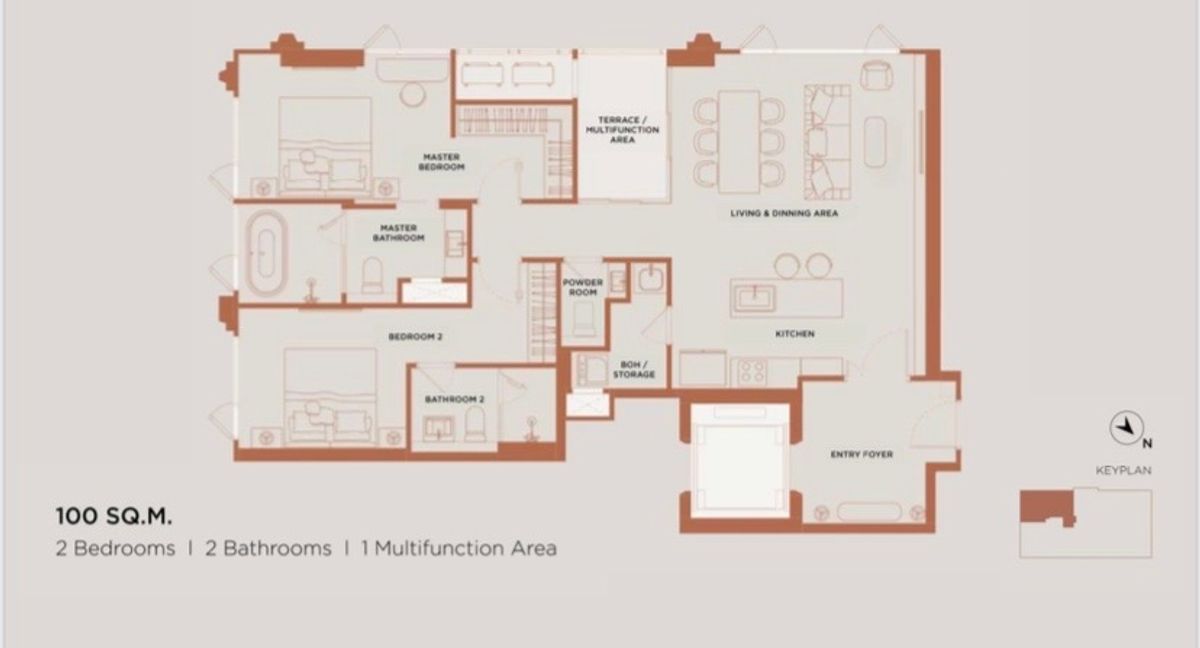 ขายคอนโดสาทร นราธิวาส : Luxury Projects 🔱ADLER Chan Road / 2BR 100sqm 🛌 for sale : 17.9mb🔥