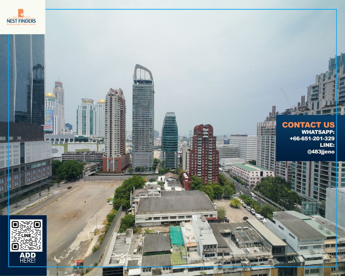 For RentCondoWitthayu, Chidlom, Langsuan, Ploenchit : For Rent: 28 Chidlom – Luxury 2-Bedroom Condo in Prime CBD Location