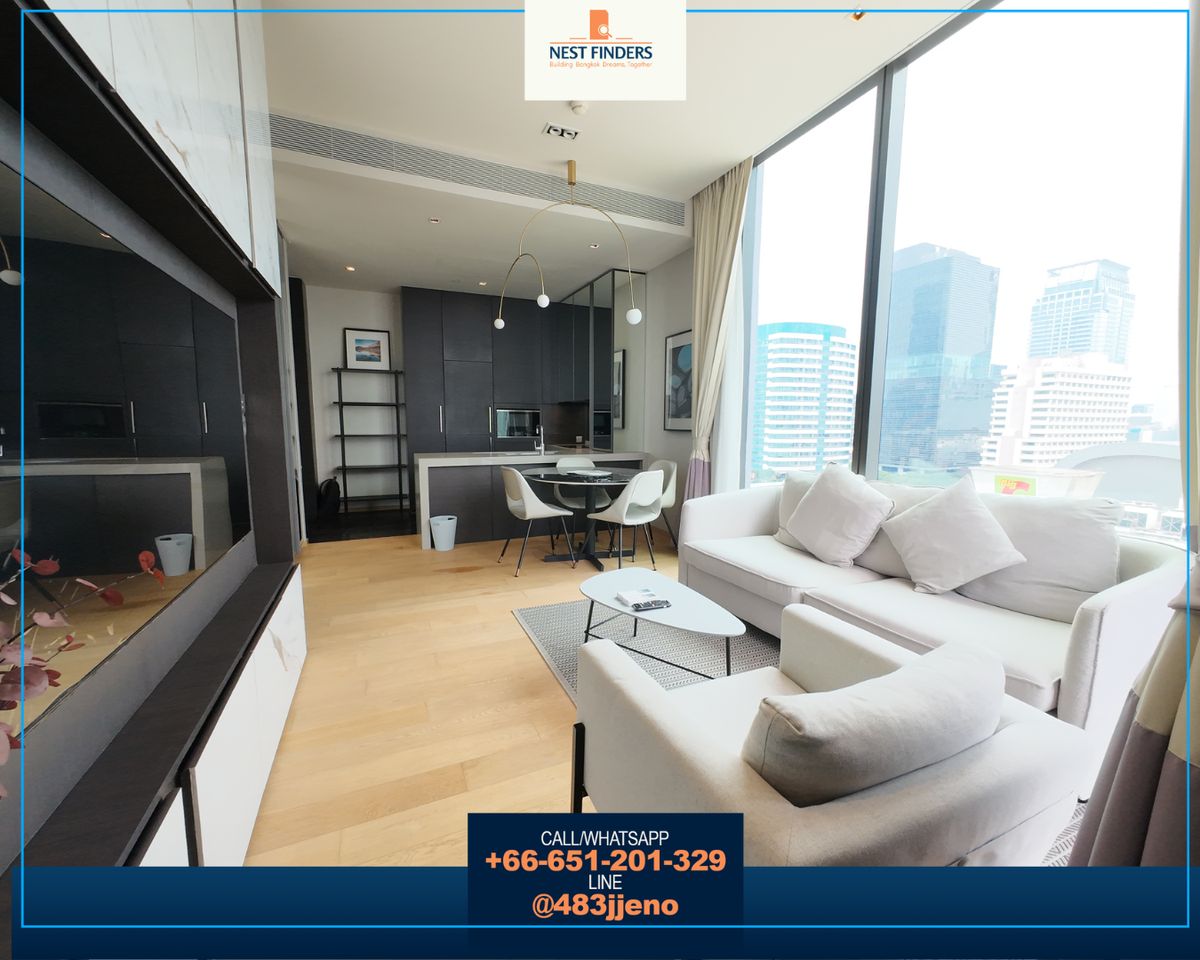 For RentCondoWitthayu, Chidlom, Langsuan, Ploenchit : For Rent: 28 Chidlom – Luxury 2-Bedroom Condo in Prime CBD Location