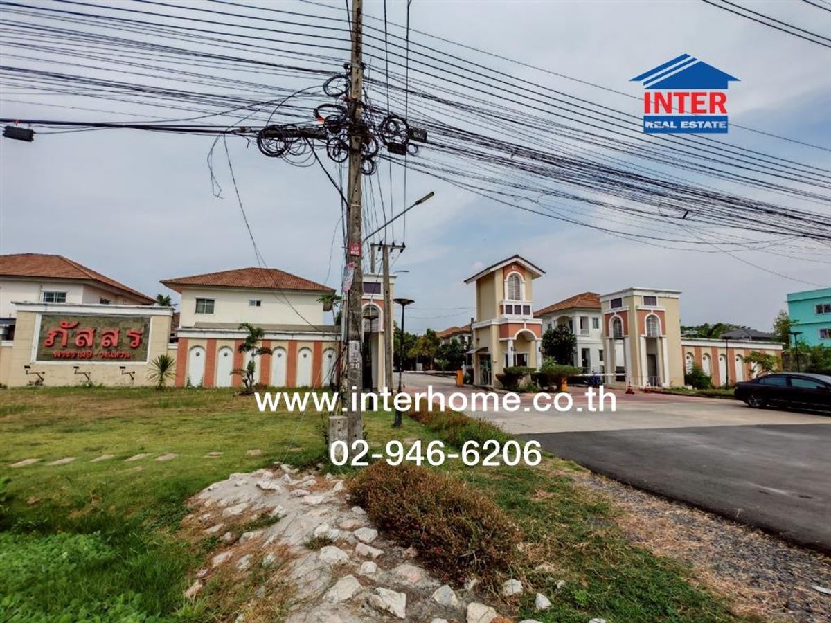 For SaleHouse : บ้านเดี่ยว 2 ชั้น 57.5 ตร.ว. หมู่บ้านภัสสร21 พระราม9 – วงแหวน ซอยพัฒนาชนบท4 ถนนร่มเกล้า ถนนมอเตอร์เวย์ เขตลาดกระบัง กรุงเทพมหานคร