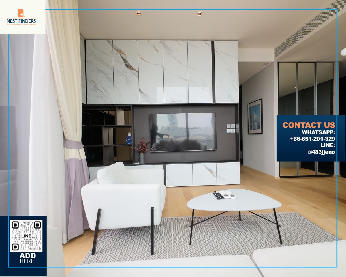 For RentCondoWitthayu, Chidlom, Langsuan, Ploenchit : For Rent: 28 Chidlom – Luxury 2-Bedroom Condo in Prime CBD Location