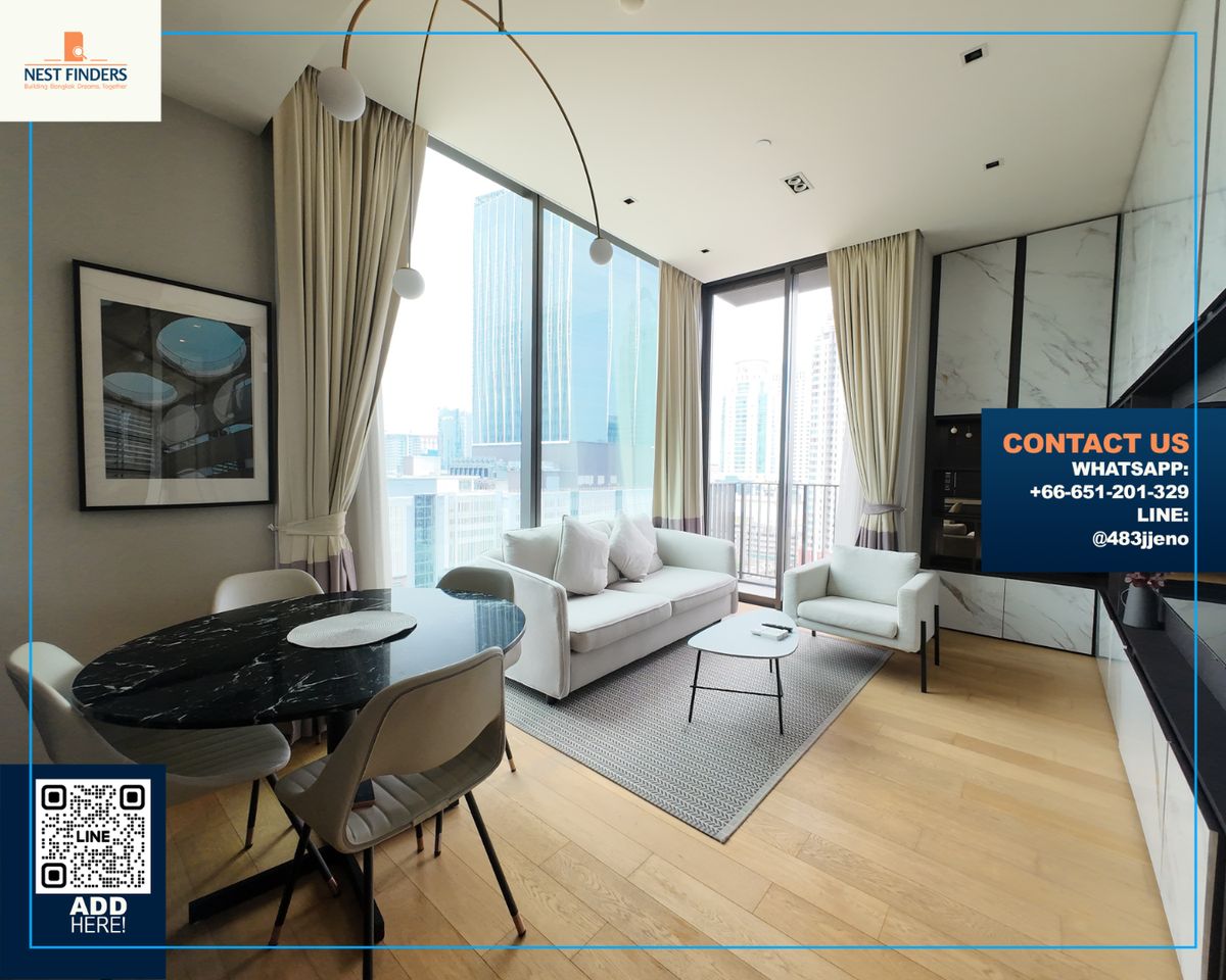 For RentCondoWitthayu, Chidlom, Langsuan, Ploenchit : For Rent: 28 Chidlom – Luxury 2-Bedroom Condo in Prime CBD Location