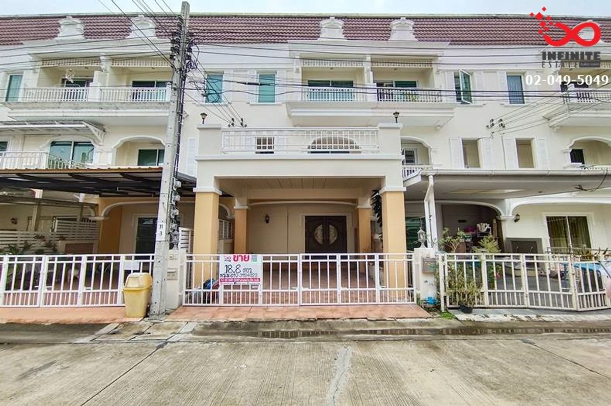 For SaleTownhomeBang kae, Phetkasem : 3 -story townhome for sale 18.8 square wah, The Metro Village Sathorn-Kanlapaphruek, Kanlapaphruek Road