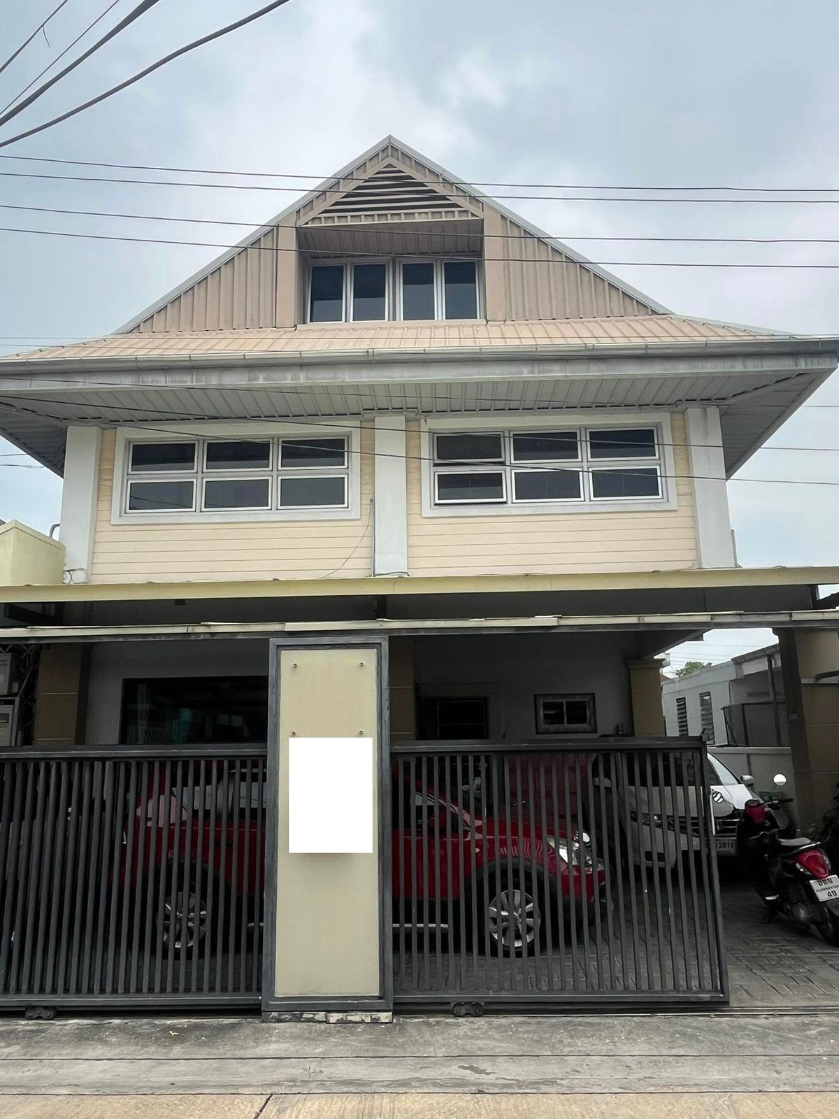 ขายบ้านสมุทรปราการ สำโรง : 51ตรว 4นอน3น้ำ บ้านเดี่ยว 3 ชั้น ทิพวัล เทพารักษ์ ติดรถไฟฟ้า