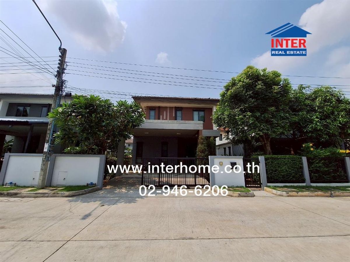 ขายบ้านบางนา แบริ่ง ลาซาล : บ้านเดี่ยว 2 ชั้น 52.4 ตร.ว. หมู่บ้านบุราสิริวงแหวน-อ่อนนุช ซอยกาญจนาภิเษก39 ถนนกาญจนาภิเษก ถนนกิ่งแก้ว บางพลี สมุทรปราการ