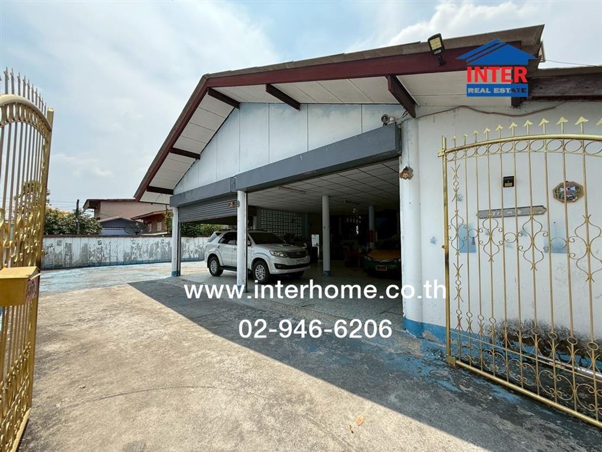 ขายบ้านสมุทรปราการ สำโรง : บ้านเดี่ยว 1 ชั้น 128.2 ตร.ว. หมู่บ้านพิกุลแก้ว ซอยจรเข้น้อย5 ถนนอ่อนนุช-ลาดกระบัง ซอยวัดศรีวารีน้อย บางเสาธง สมุทรปราการ