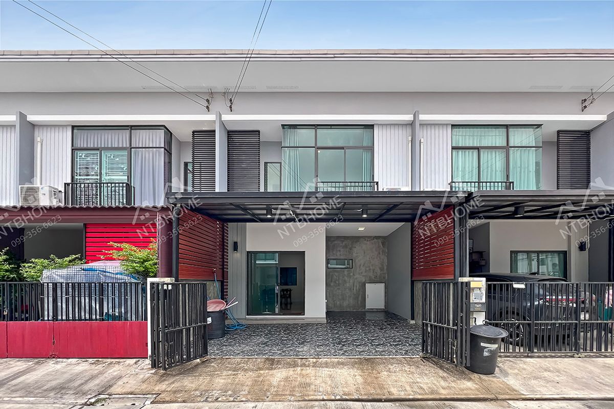 ขายทาวน์โฮมบางแค เพชรเกษม : พฤกษาวิลล์ 85 เลียบคลองทวีวัฒนา ต่อเติมครบพร้อมอยู่ ใกล้รถไฟฟ้าสายสีน้ำเงิน “สถานีหลักสอง”