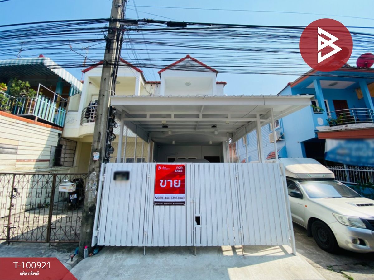 ขายทาวน์โฮมสมุทรปราการ สำโรง : ขายทาวน์เฮ้าส์ หมู่บ้านเฟื่องฟ้าวิลล่า9 เฟส3 แพรกษา สมุทรปราการ