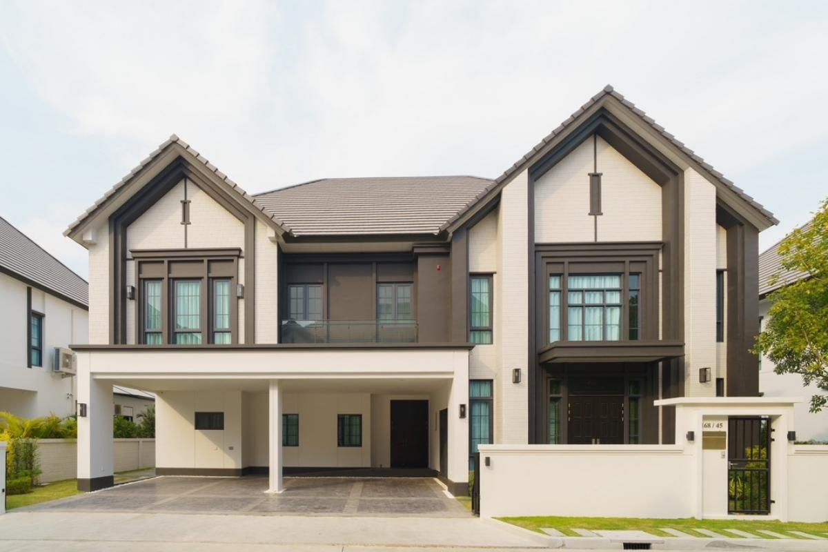 For RentHouseBangna, Bearing, Lasalle : K-6344 Urgent rent! The City Bangna 2, beautiful house, ready to be near Bangna