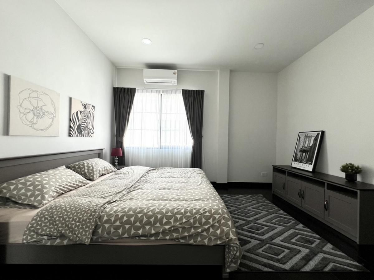 For RentHouseBangna, Bearing, Lasalle : K-6344 Urgent rent! The City Bangna 2, beautiful house, ready to be near Bangna