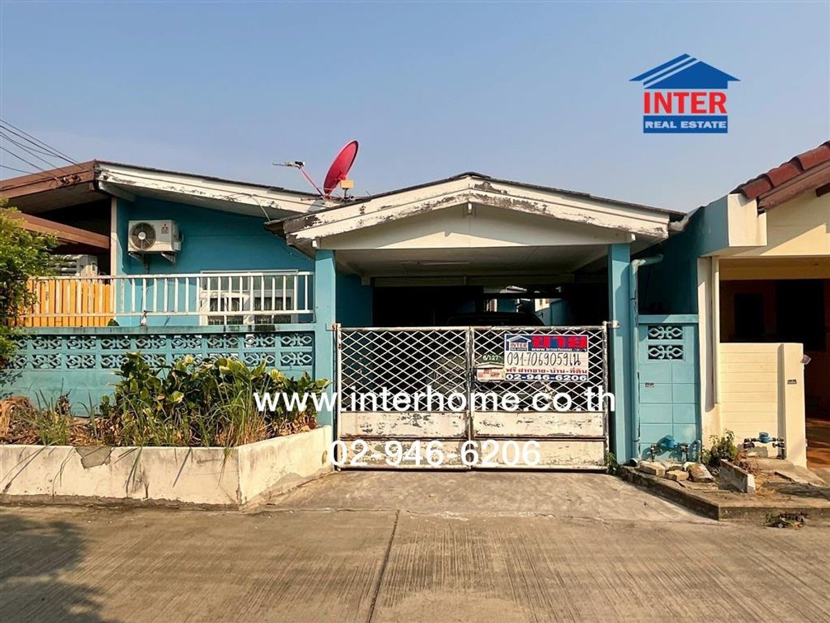 ขายเสรีไทย-นิด้า : บ้านเเฝด 1 ชั้น 32 ตร.ว. หมู่บ้านอมรพันธ์นคร6 ใกล้แฟชั่นไอส์แลนด์ ซอยสวนสยาม11 แยก12 ถนนเสรีไทย ถนนสวนสยาม เขตบางกะปิ กรุงเทพมหานคร