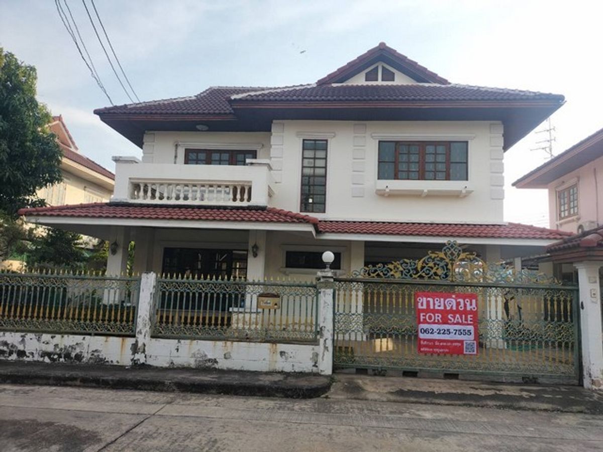 For SaleHouseNonthaburi, Bang Yai, Bangbuathong : Secondhand detached house, Nonthaburi, 2 Tha It Project, the house is good, ready to stay